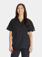 Dickies EDS Signature V-Neck Scrub Top DKE86706-Black