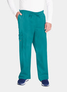 Cherokee Core Stretch Unisex Drawstring Cargo Scrub Trousers WWE4043-Teal