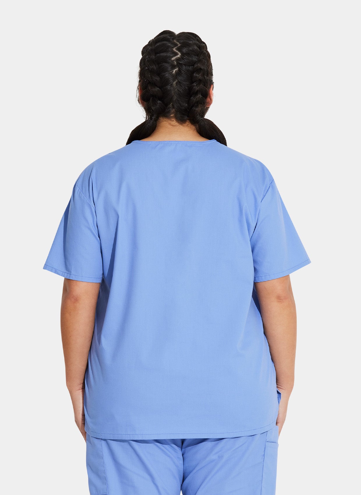 Dickies EDS Signature Unisex Tuckable V-Neck Scrub Top DKE83706-Ceil