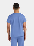 Koi Cureology Arthro Scrub Top - True Ceil - Back