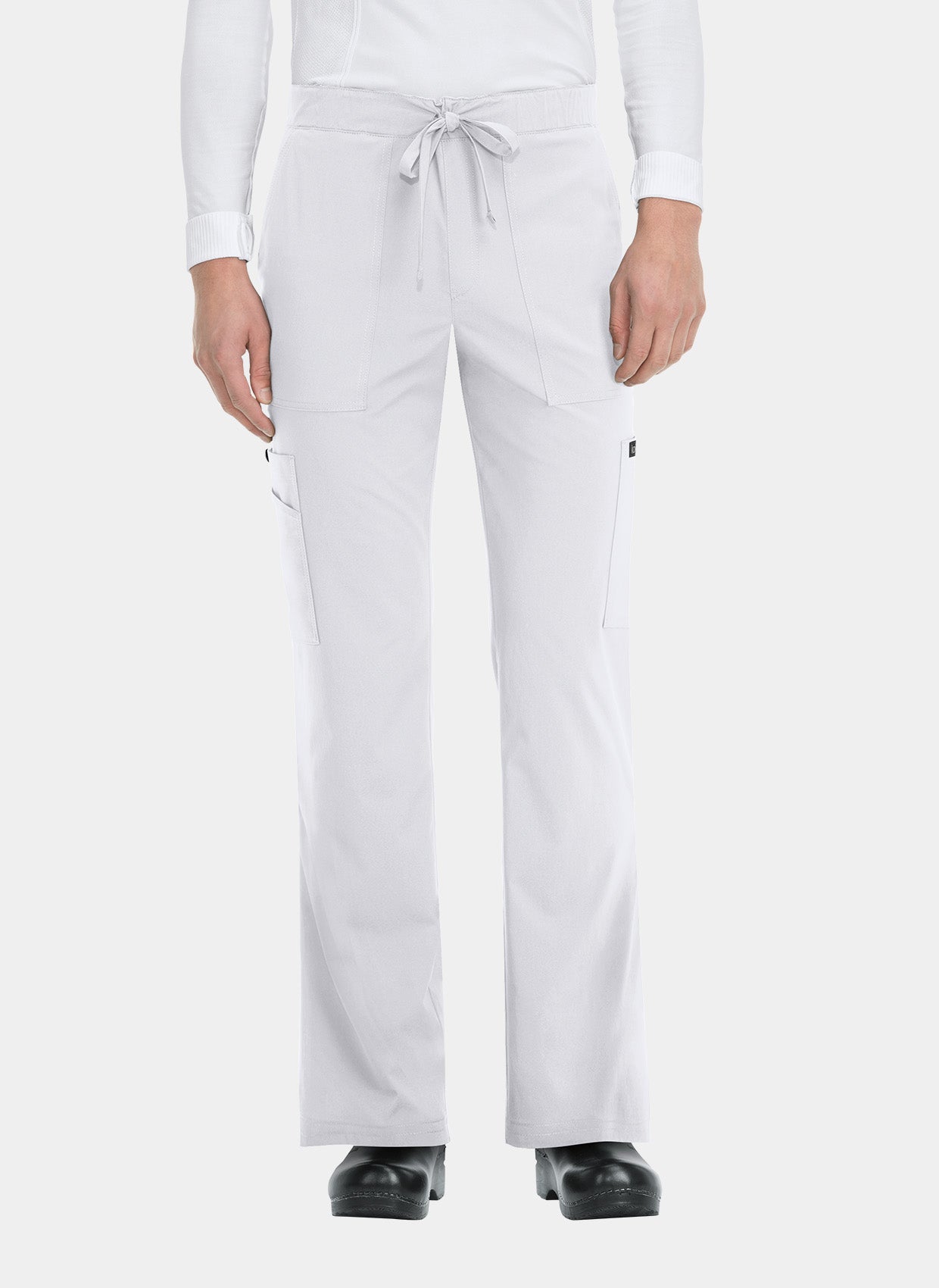 Koi Basics Luke Scrub Trousers - White