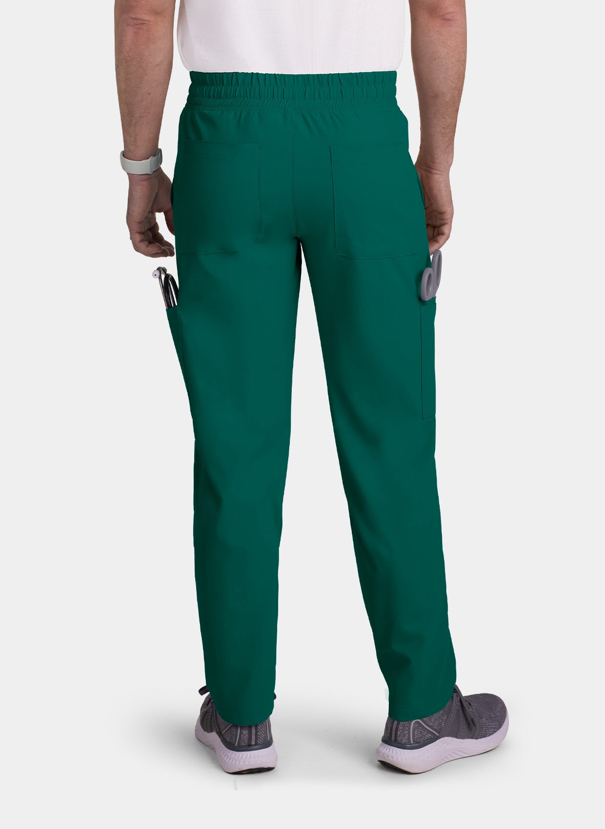 Koi Cureology Neuro Scrub Trousers - Hunter - Back