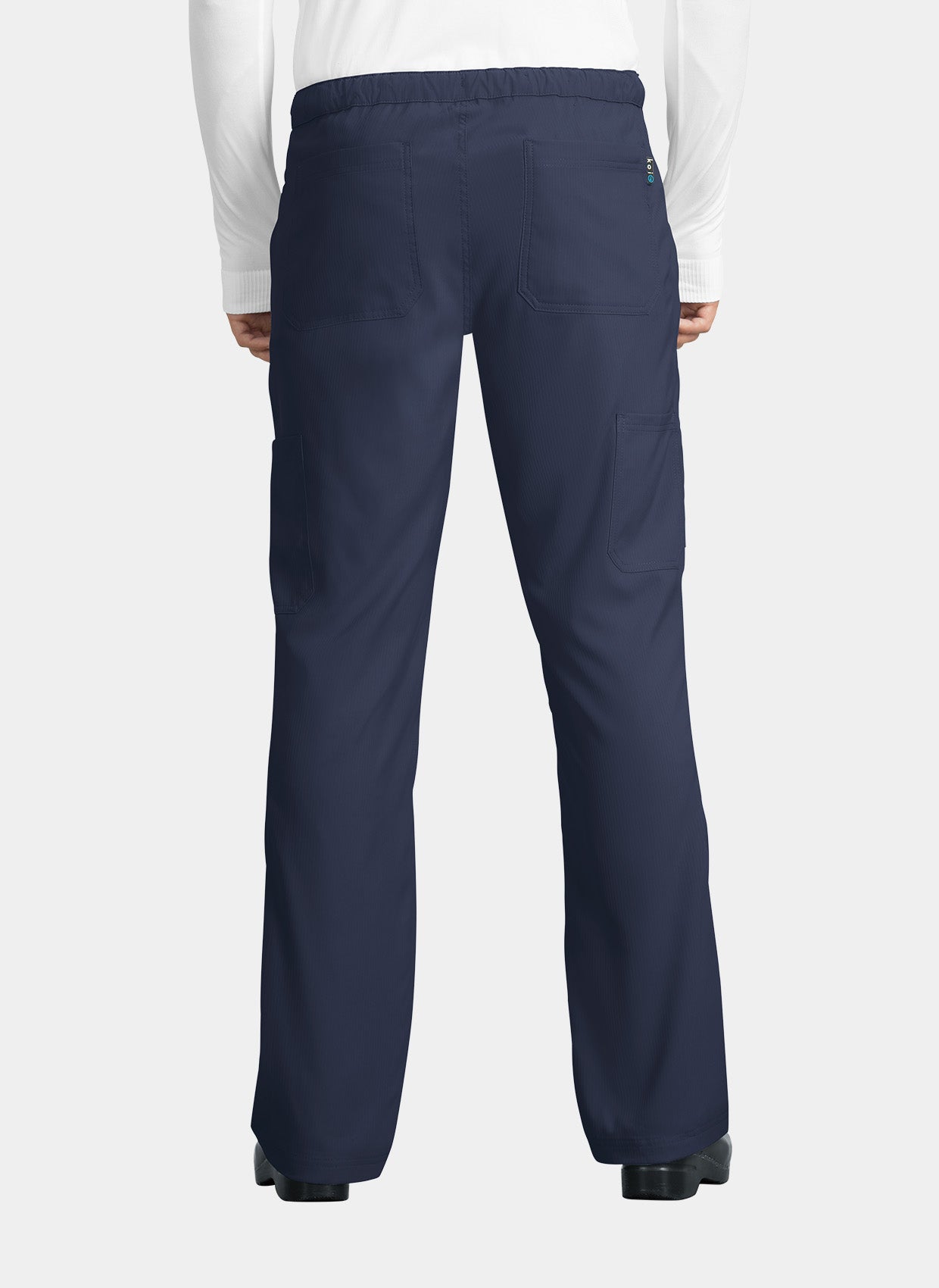 Koi Lite Discovery Scrub Trousers - Navy - Back