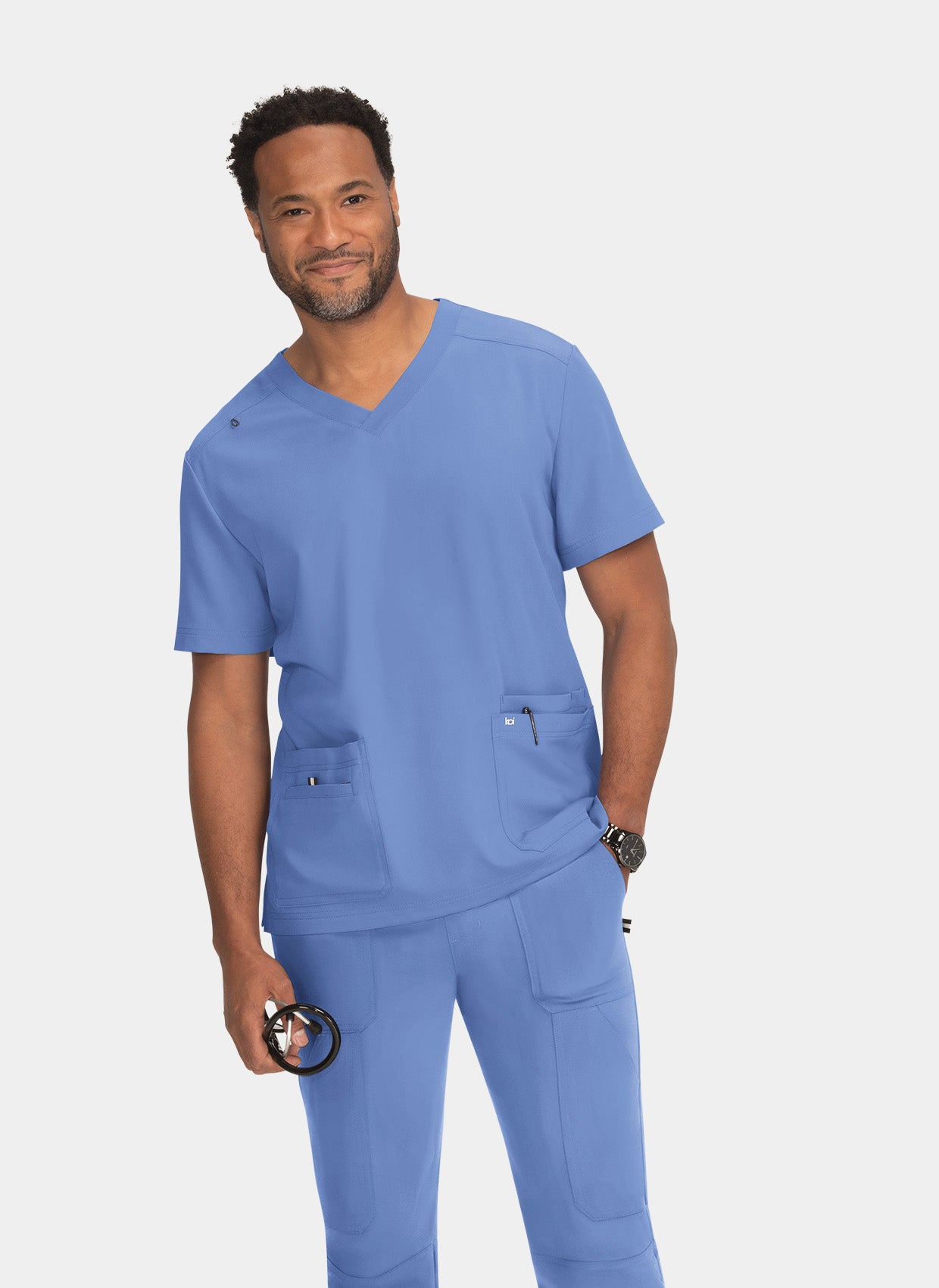 Koi Next Gen Free To Be Scrub Top- True Ceil