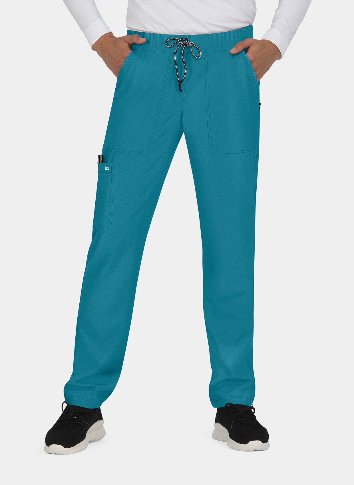 Koi Next Gen Make It Happen Scrub Trousers- Teal