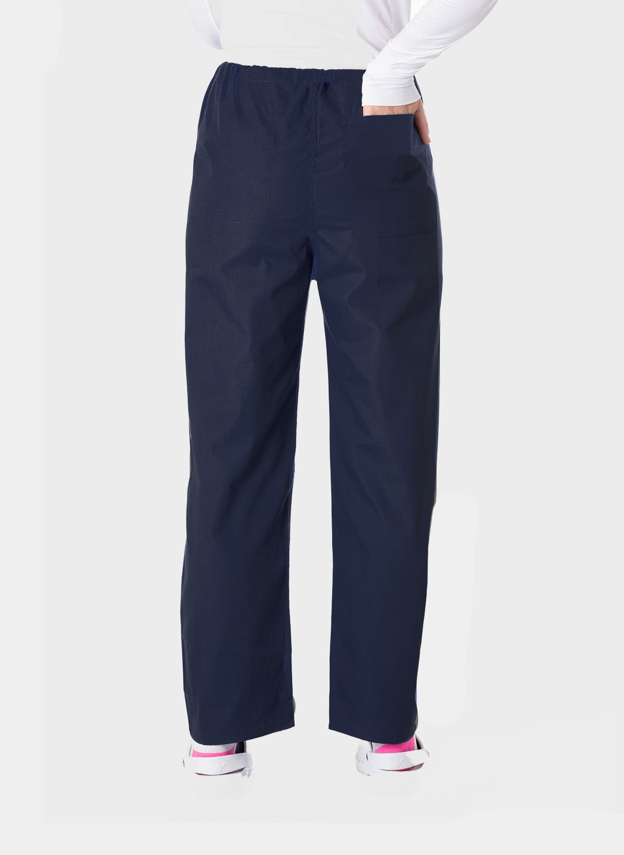 Budget Scrub Trousers - Navy - back