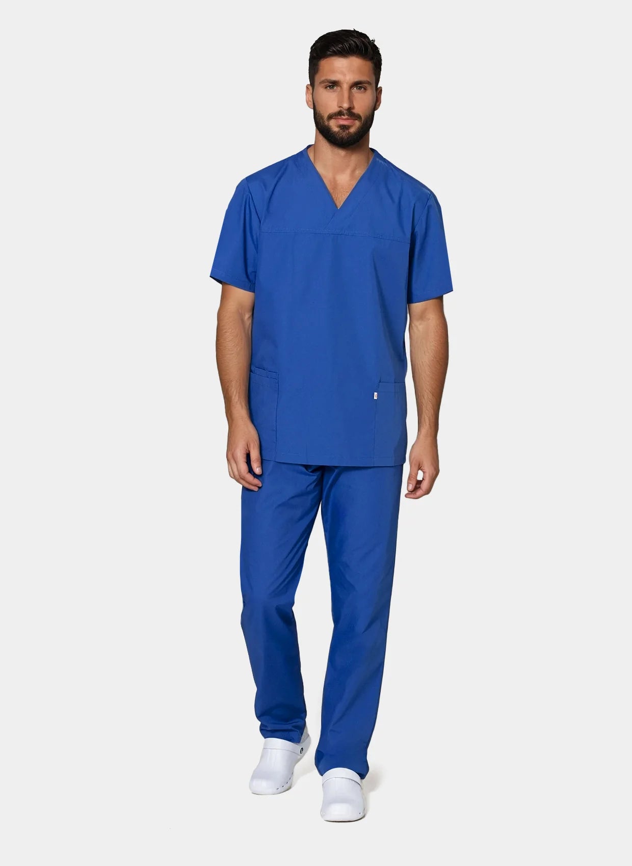 HappyFIT Unisex Scrub Set - Regal Blue