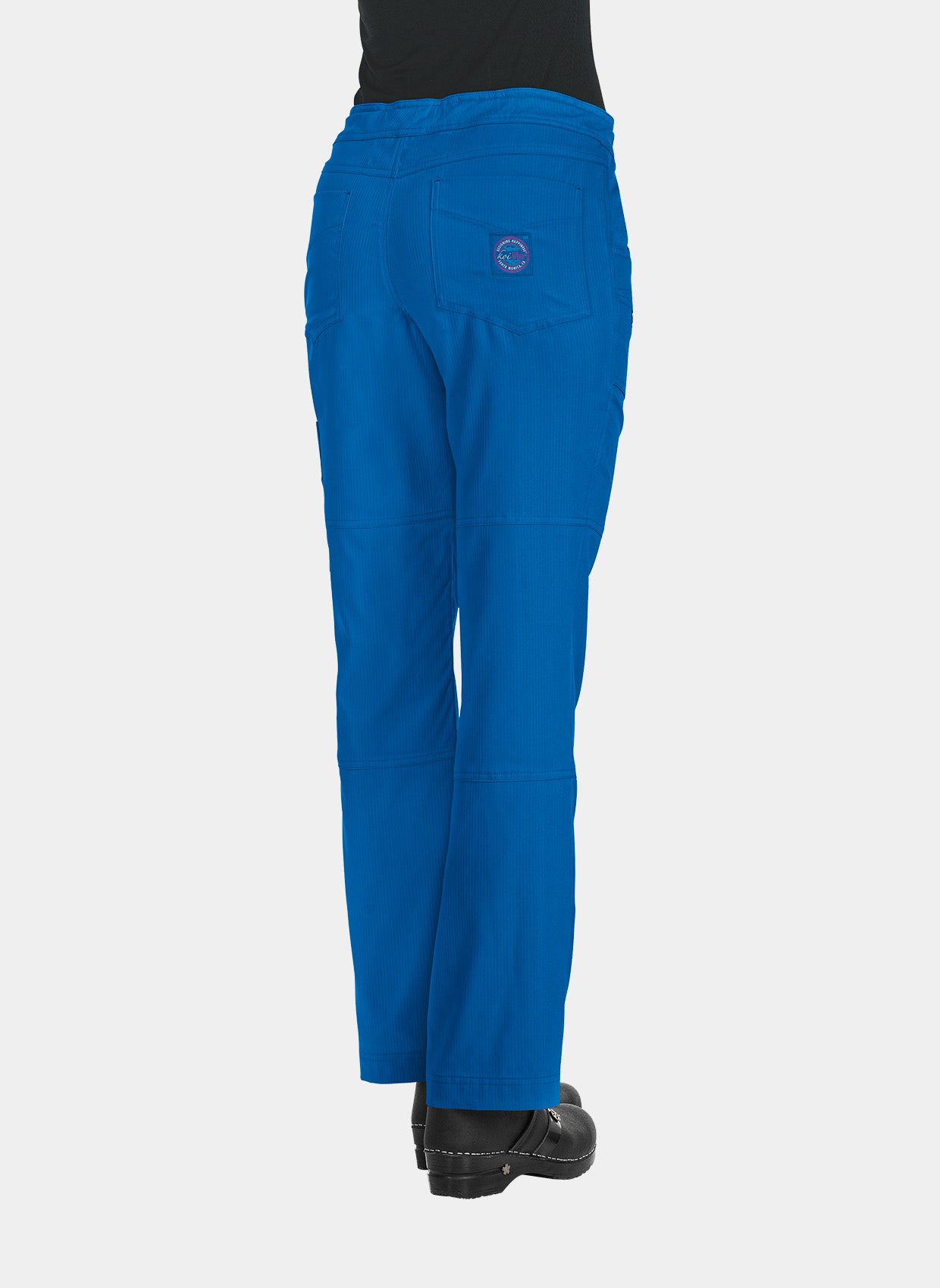 Koi Lite Peace Scrub Trousers - Royal - Back