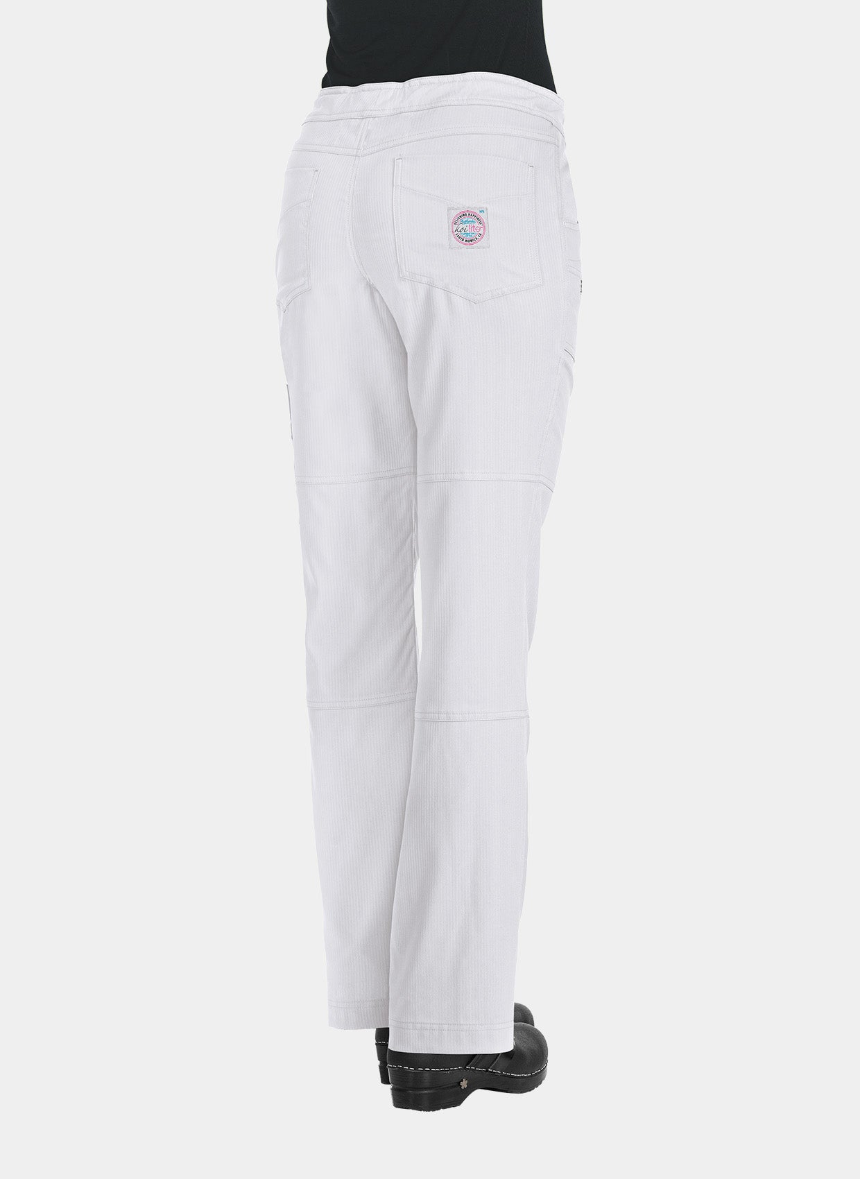 Koi Lite Peace Scrub Trousers - White - Back