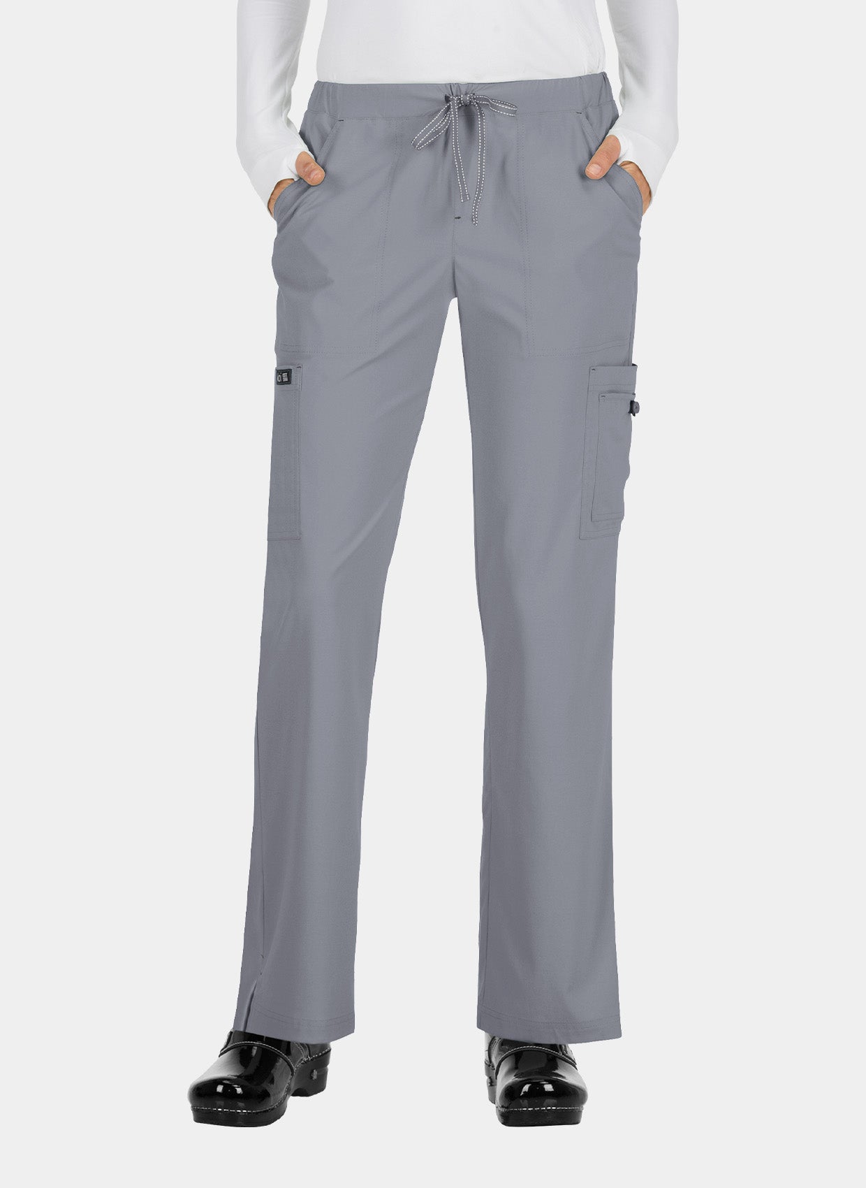 Koi Basics Holly Scrub Trousers - Platinum Grey