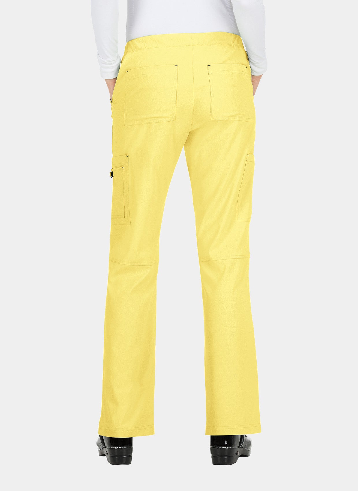 Koi Basics Holly Scrub Trousers - Sunshine - Back