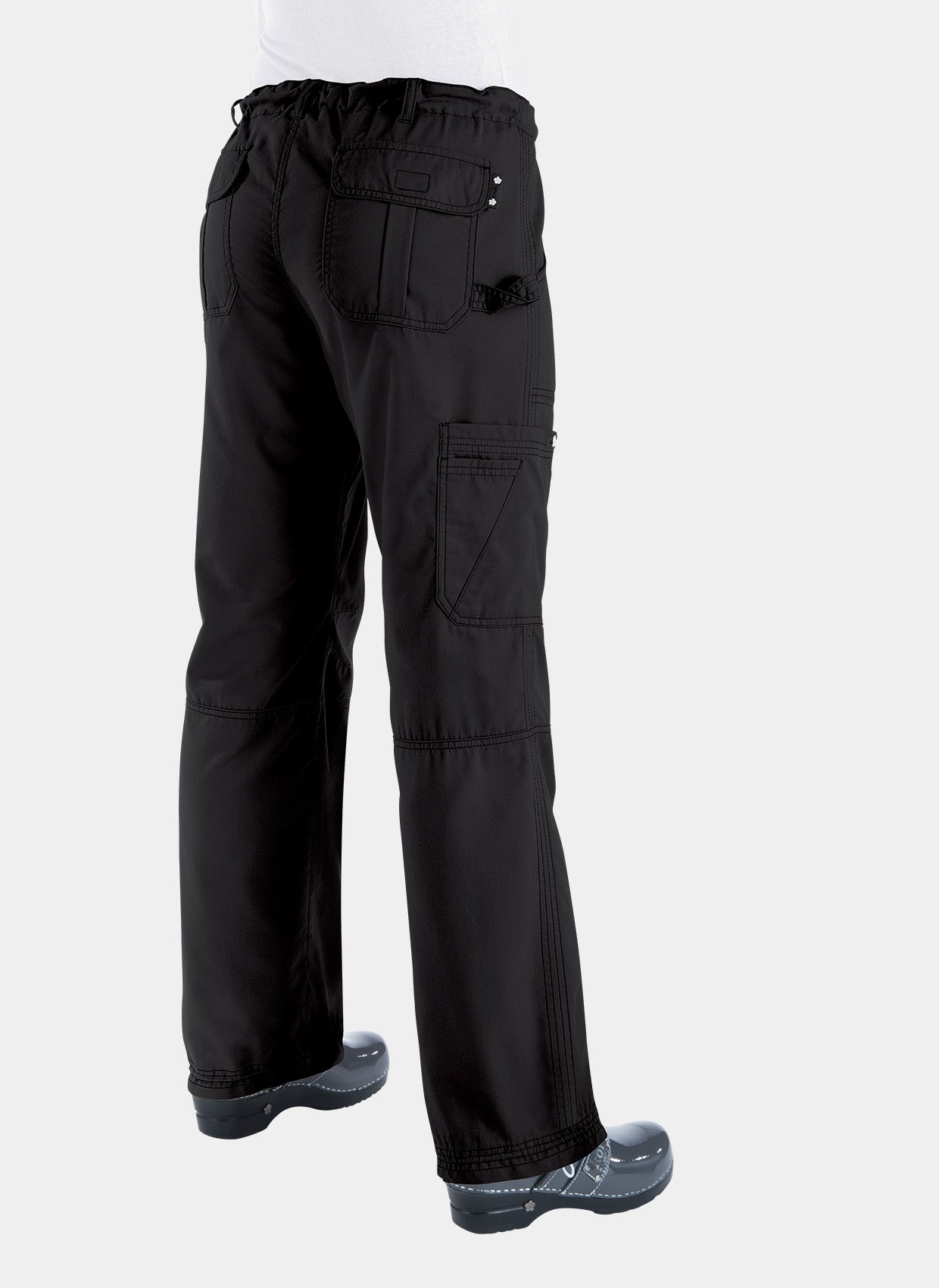 Koi Classics Lindsey Scrub Trousers - Black - back