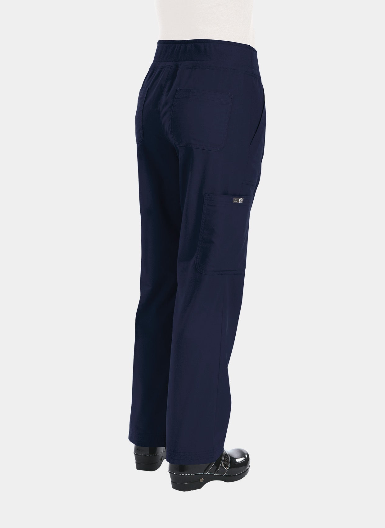 Koi Classics Morgan Scrub Trousers - Navy - back