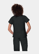 Koi Classics Nicole Scrub Top - Black - back