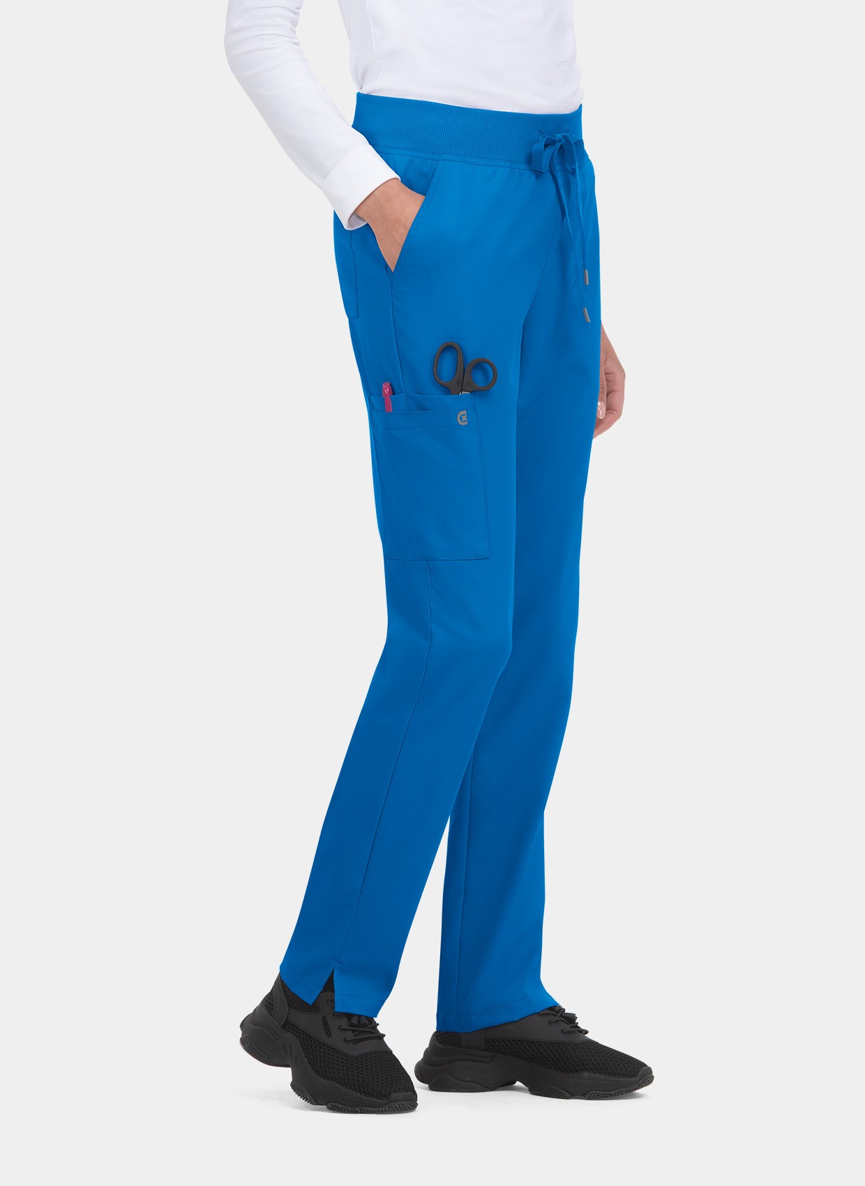 Koi Cureology Atria Scrub Trousers - Royal - side