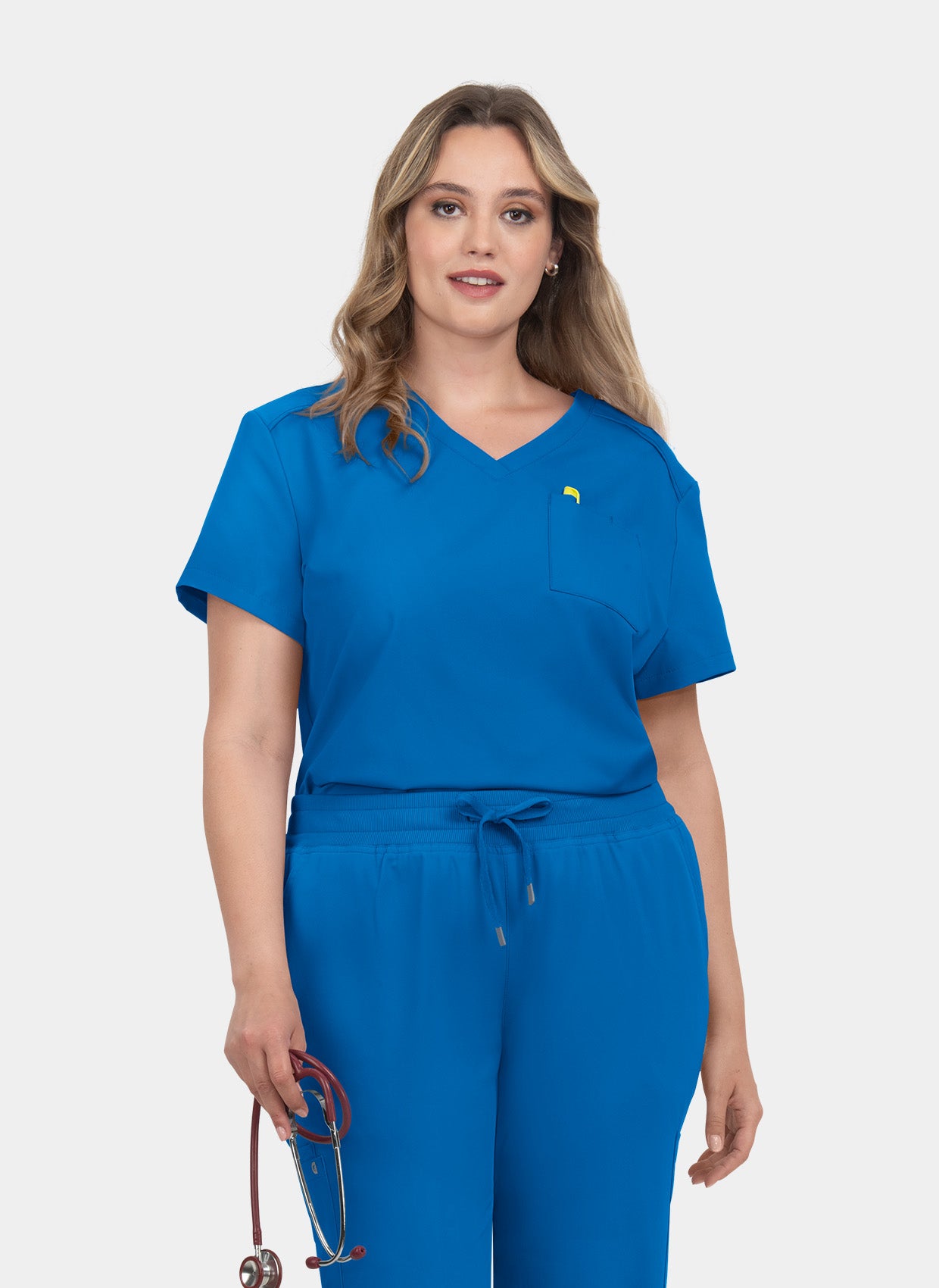 Koi Cureology Aura Scrub Top - Royal