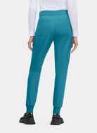 Koi Cureology Pulse Scrub Joggers - Teal - Back