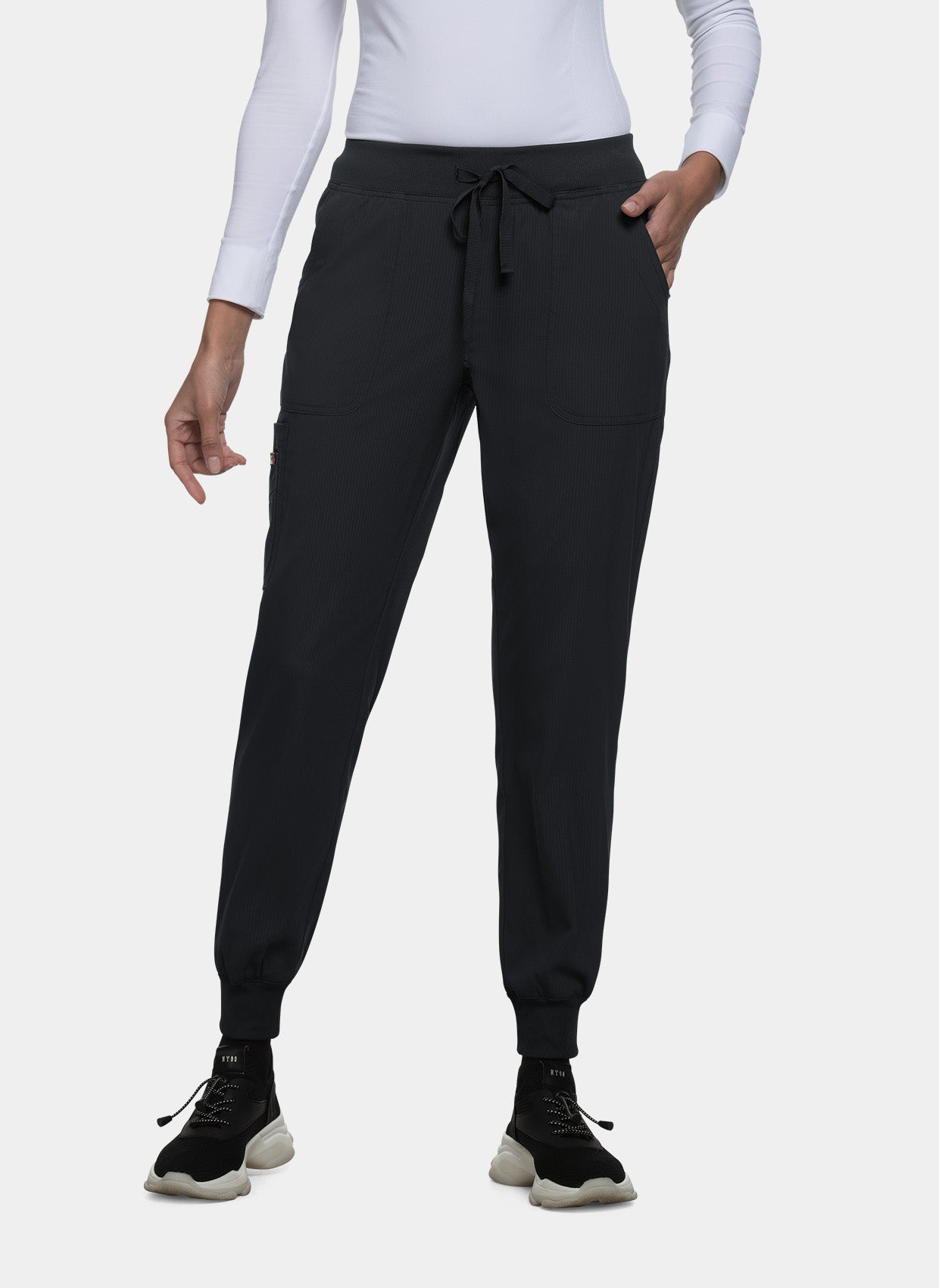 Koi Lite Fierce Scrub Joggers - Black