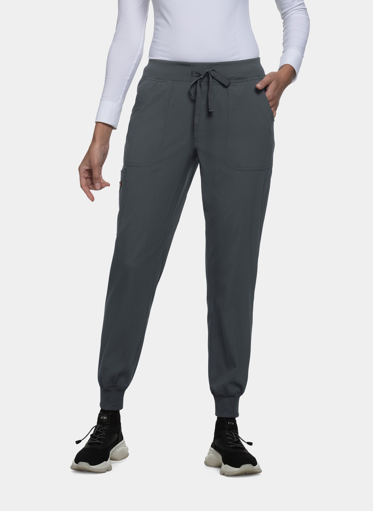 Koi Lite Fierce Scrub Jogger - Charcoal