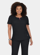 Koi Lite Serenity Scrub Top - Black