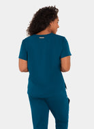 Koi Next Gen Ready To Work Scrub Top - Caribbean - Back