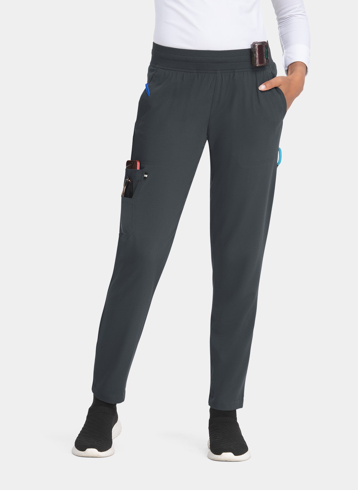 Koi Next Gen Smart Daily Scrub Joggers - Charcoal