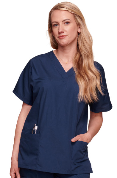 Cherokee Infinity Women Scrubs Top Mock Wrap CK608, Happy Pals, XX-Small :  : Clothing, Shoes & Accessories